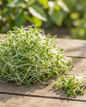 Erba medica germoglio microgreens (Medicago sativa) – semi biologici annuali per germogliazione da SeedsChoice
