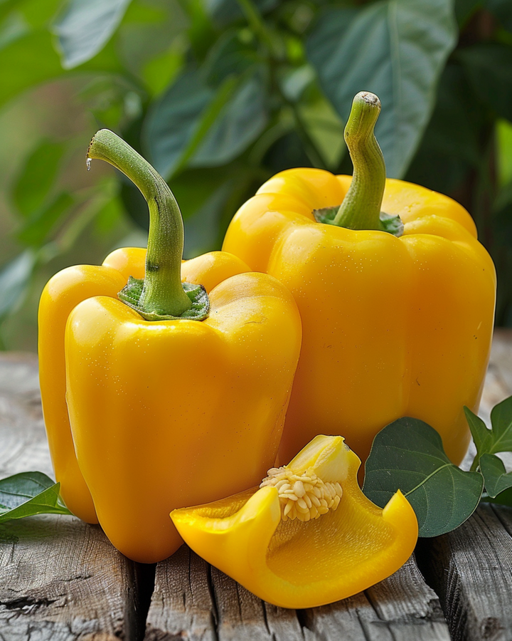 Semi di peperone dolce Giallo D Asti Yellow (Capsicum annuum) – ortaggio