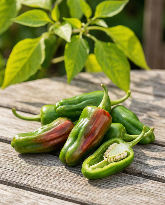 Padron Pepper Mild (Capsicum annuum) – semi di ortaggio da SeedsChoice