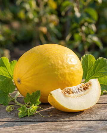 Melone invernale giallo Giallo Inverno (Cucumis melo) – semi di ortaggi annuali da SeedsChoice