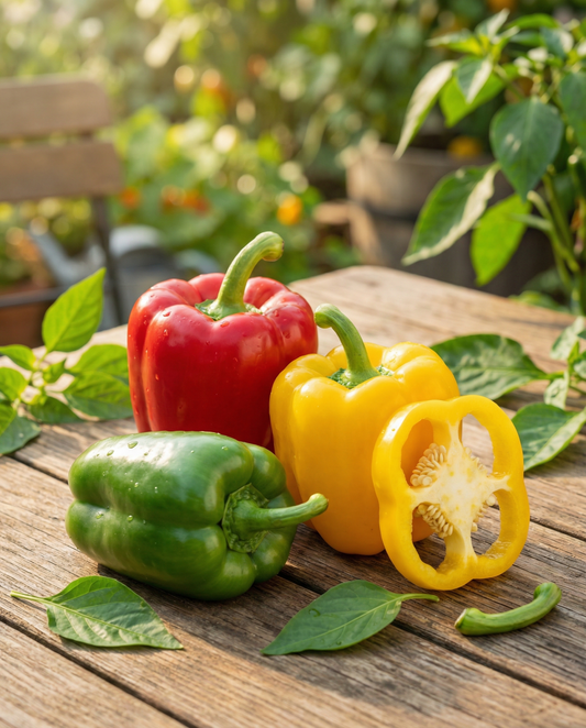 Semi di peperone Mix Three Color (Capsicum annuum) – semi da orto di SeedsChoice