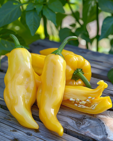 Semi di peperone Corno Giallo (Capsicum annuum) – ortaggio annuale