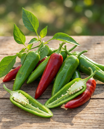 Peperone Friggitello Early (Capsicum annuum) – semi di verdura da SeedsChoice