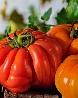 Tomato Costoluto Fiorentino Seeds Solanum Lycopersicum Annual Ribbed Variety
