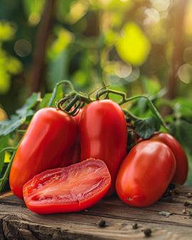 San Marzano Tomato Seeds Solanum Lycopersicum Annual Variety