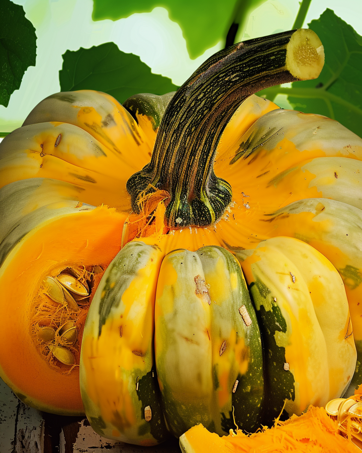 Semi di zucca tonda Padana (Cucurbita maxima) – ortaggio annuale