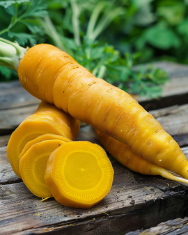 Semi di Carota Daucus Carota Jaune Du Doubs Varietà Tardiva