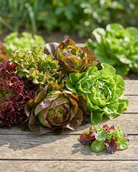 Lettuce Salad Mix Mixicanza (Lactuca sativa) – vegetable seeds from SeedsChoice
