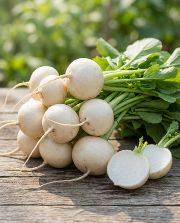 Semi di ravanello Tondo Bianco (Raphanus sativus) – verdura