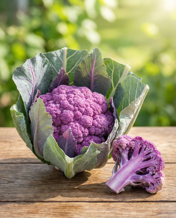 Cavolfiore Sicily Violetto Early (Brassica oleracea) – semi da orto di SeedsChoice