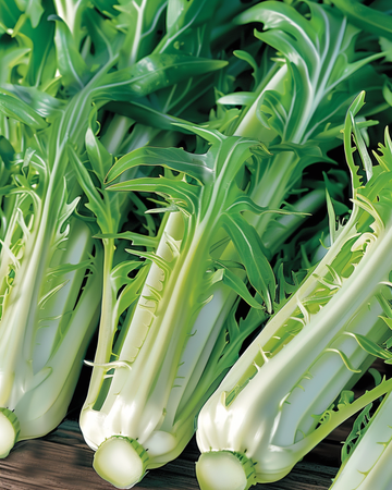 Semi di cicoria da foglia Puntarelle Brindisina Catalogna (Cichorium intybus) – ortaggio annuale