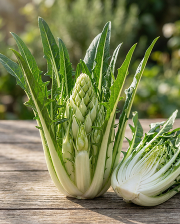 Cicoria da foglia Puntarelle Brindisina Catalogna (Cichorium intybus) – sementi da orto annuale di SeedsChoice