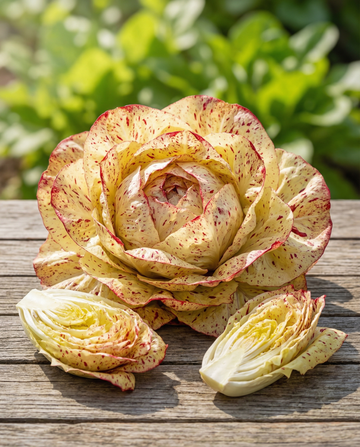 Cicoria Castelfranco Variegata tardiva (Cichorium intybus) – semi da SeedsChoice