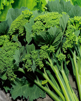 Sprouting Turnip Top Seeds Sessantina Brassica Rapa Annual