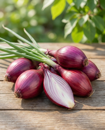Cipolla Long Red From Florence (Allium cepa) – semi di ortaggi annuali da SeedsChoice