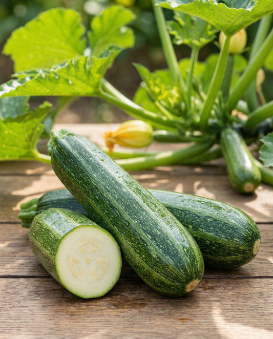 Zucchino Striato D'italia Zucchini (Cucurbita pepo) – annual seeds from SeedsChoice