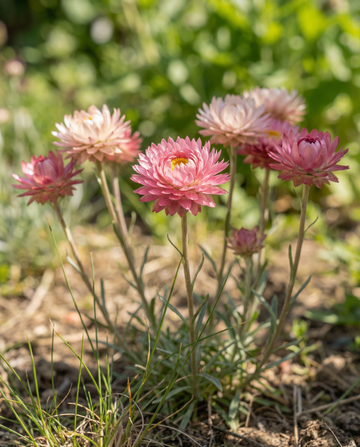 Double Mixed (Helipterum roseum) – semi di fiori annuali da SeedsChoice
