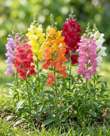 Snapdragon Mixed Semi Tall (Antirrhinum majus) – annual mix seeds from SeedsChoice