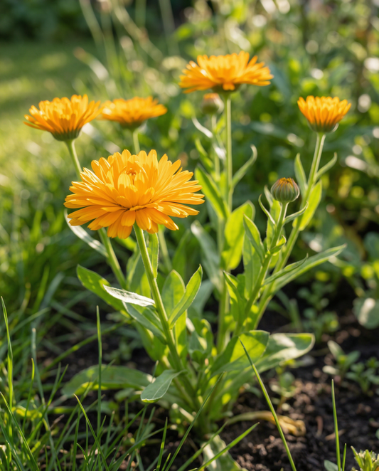 Pot Marigold Golden Emperor (Calendula officinalis) – annual flower seeds from SeedsChoice