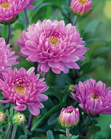 Semi di astro estivo Bambina Rose (Callistephus chinensis) – annuale
