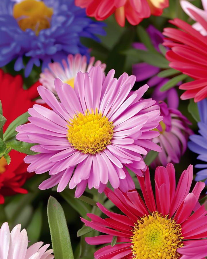 Semi di aster Mixed Single Flowered Mix (Callistephus chinensis) – fiore annuale