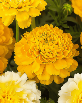 Semi di crisantemo doppio misto Chrysanthemum Coronarium annuale