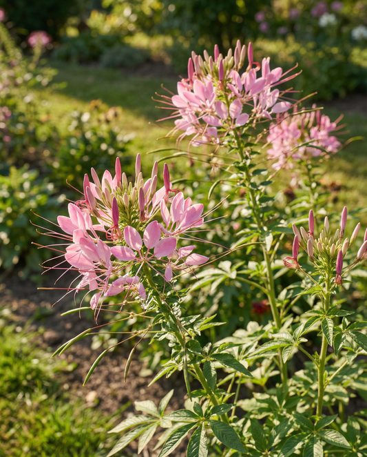 Spider Plant Rose Queen (Cleome hassleriana) – semi di fiore annuale da SeedsChoice
