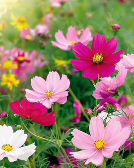 Semi di Cosmos Dwarf Sensation Mixed Cosmos Bipinnatus annuale