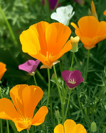 Semi Eschscholtzia Single Mixed (Eschscholzia californica) – fiore annuale