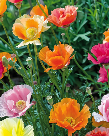 Semi di Double Flowered Mix (Eschscholzia californica) – fiore annuale