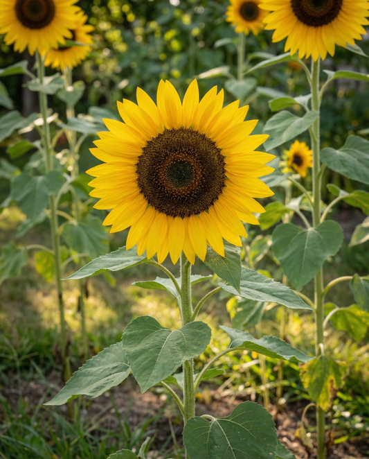 Girasole singolo gigante 250 cm (Helianthus annuus) – semi di fiore annuali da SeedsChoice
