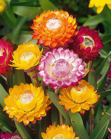 Semi di Elicriso Monstrosum (Helichrysum bracteatum) – fiore annuale