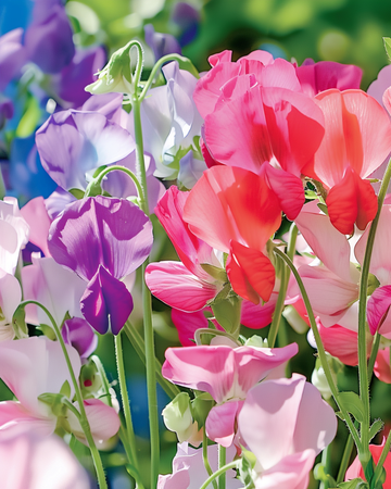 Semi di pisello odoroso Colorama Mixed (Lathyrus odoratus) – fiore annuale