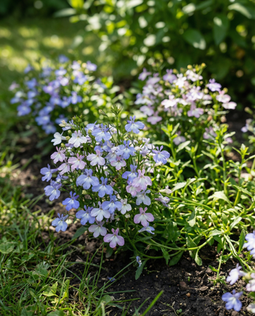String Of Pearls Mixed (Lobelia erinus) – semi di miscuglio annuale da SeedsChoice