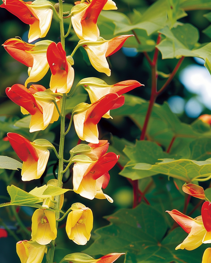 Semi di bandiera spagnola rampicante (Ipomoea lobata) – rampicante annuale