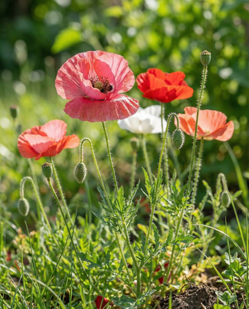 Semi di papavero Mixed Mix (Papaver rhoeas) – fiore annuale
