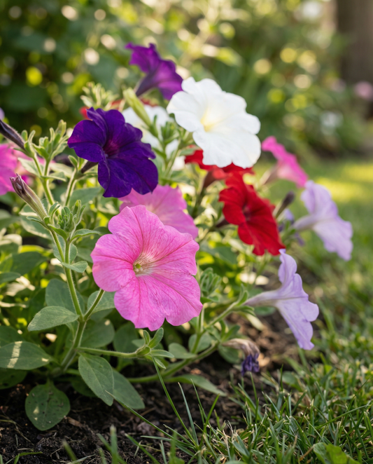 Semi di Petunia Pendula Annuale Mix Petunia Pendula (Petunia pendula) – semi mix annuale da SeedsChoice
