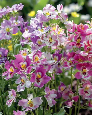 Poor Man's Orchid Angel Wings seeds (Schizanthus wisetonensis) – annual