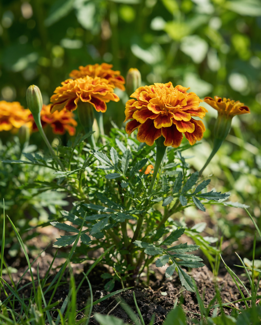 Tagete francese Harmony Petite (Tagetes patula) – semi di fiore annuale da SeedsChoice