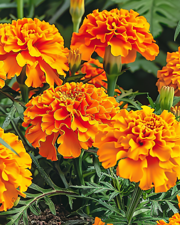 French Marigold Bolero seeds (Tagetes patula) – annual flower