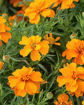 Semi Tagetes Orange Gem Tagetes Tenuifolia Fiore Annuale