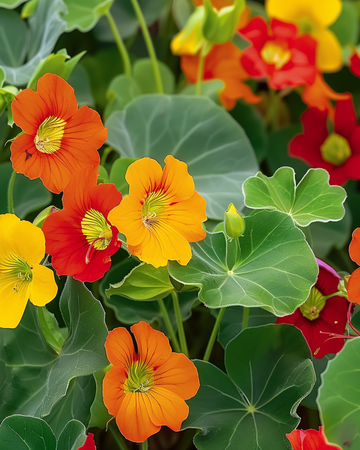 Nasturtium Mixed Single seeds (Tropaeolum majus) – annual flower