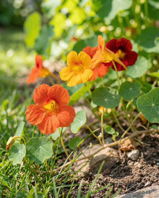 Nasturzio Glorious Gleam (Tropaeolum majus) – semi annuali da SeedsChoice