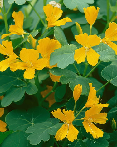 Semi di Canary Creeper rampicante (Tropaeolum peregrinum) – rampicante annuale
