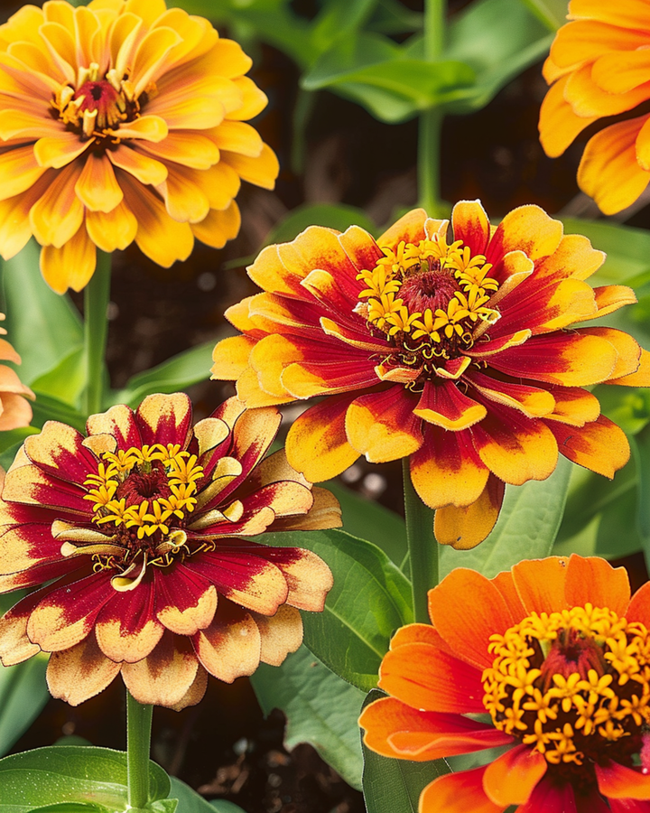 Semi Persian Carpet (Zinnia haageana) – annuale