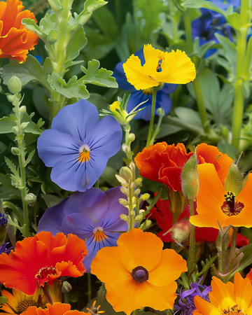 Edible Mix For Dishes And Decoration seeds – annual flower
