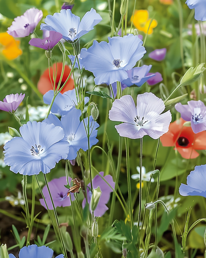 Semi mix di fiori selvatici 10 g (Linum usitatissimum) – fiore annuale