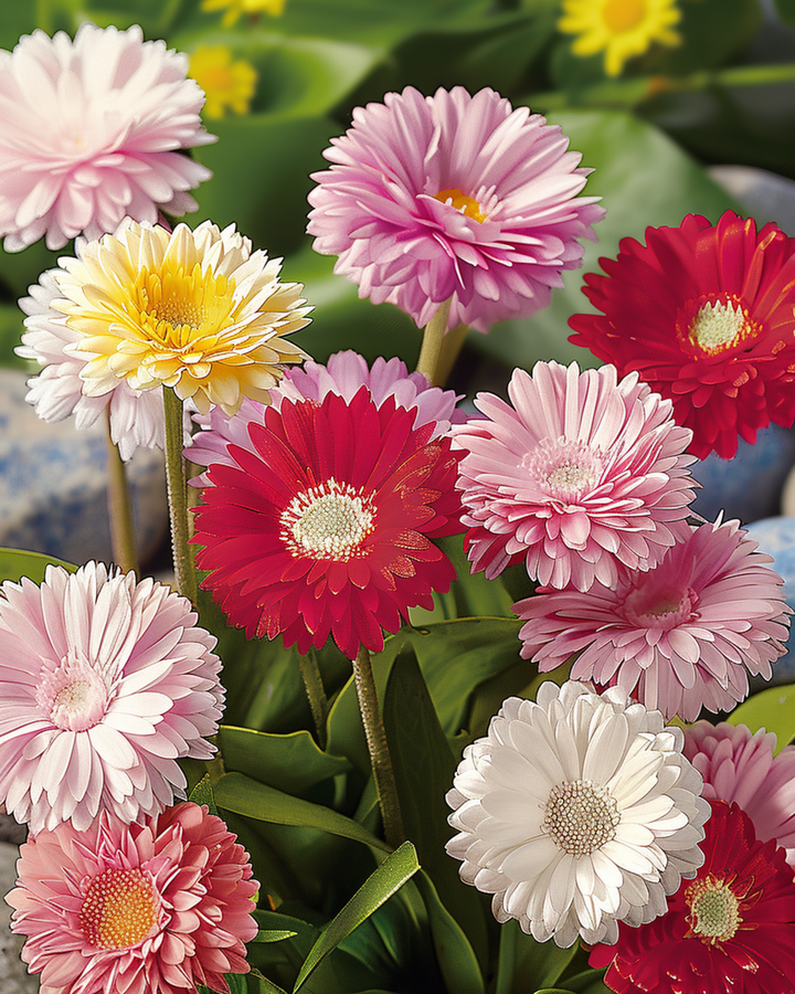 Semi di margherita a fiori grandi misti (Bellis perennis) – fiore biennale