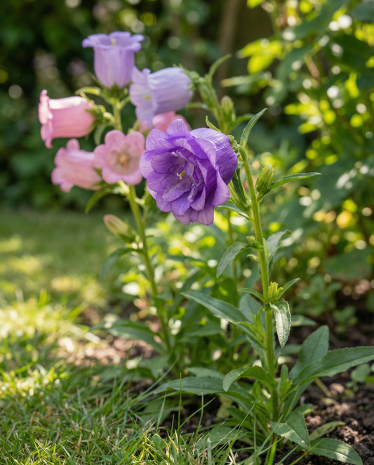 Campanula a mazzetti mista (Campanula medium) – sementi per mix biennale da SeedsChoice