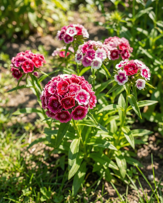 Garofano dei poeti doppio mix (Dianthus barbatus) – semi di fiore biennale da SeedsChoice